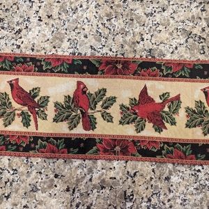 Saint Nicholas square cardinals Christmas table runner